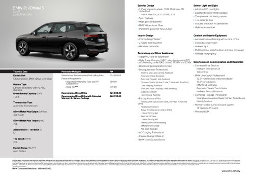 2025 BMW iX facelift launched in Malaysia – xDrive45 fr RM426k, xDrive60 RM488k; up to 701 km EV range