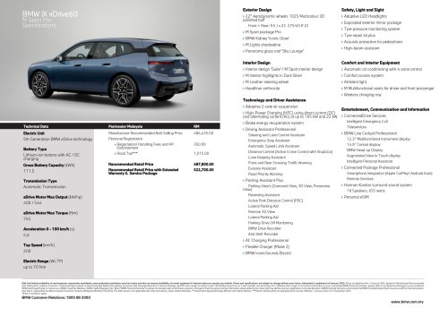 2025 BMW iX facelift launched in Malaysia – xDrive45 fr RM426k, xDrive60 RM488k; up to 701 km EV range