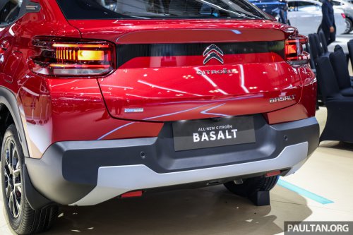 Citroen Basalt launched in Indonesia – CBU India; 1.2T, 6AT; Kia Seltos/Hyundai Creta rival; priced from RM93k