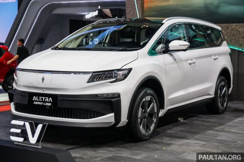 Aletra L8 at GIIAS – “Exora EV” is a rebadged Geely Jiaji/Livan 8 with 163 PS, 540 km range, fr RM127k
