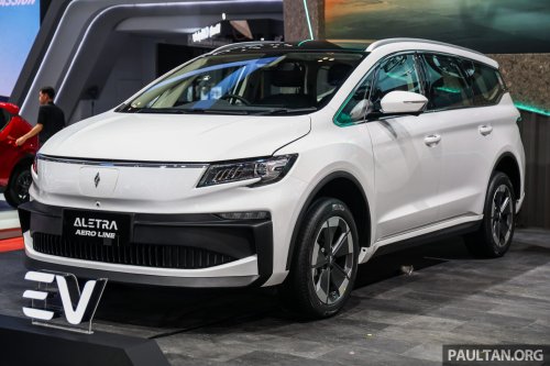 Aletra L8 at GIIAS – “Exora EV” is a rebadged Geely Jiaji/Livan 8 with 163 PS, 540 km range, fr RM127k