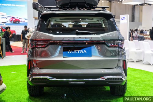 Aletra L8 at GIIAS – “Exora EV” is a rebadged Geely Jiaji/Livan 8 with 163 PS, 540 km range, fr RM127k