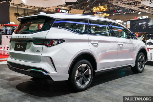 Aletra L8 at GIIAS – “Exora EV” is a rebadged Geely Jiaji/Livan 8 with 163 PS, 540 km range, fr RM127k