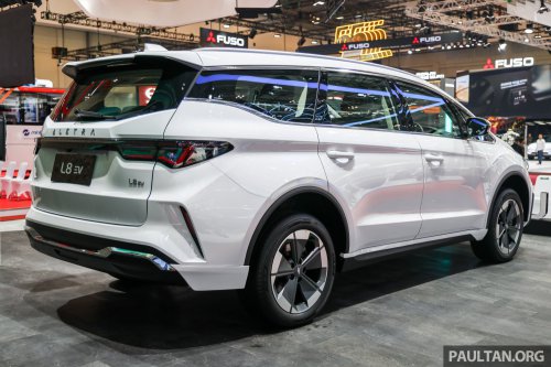 Aletra L8 at GIIAS – “Exora EV” is a rebadged Geely Jiaji/Livan 8 with 163 PS, 540 km range, fr RM127k