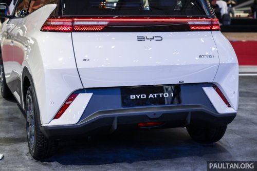 BYD Atto 1 launched in Indonesia as brand’s cheapest EV – renamed Seagull fr RM51k; up to 380 km NEDC