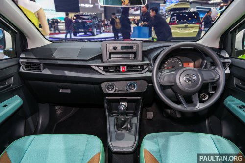Daihatsu Ayla Retro Future at GIIAS – Perodua Axia with round headlights, turbofans, air suspension!