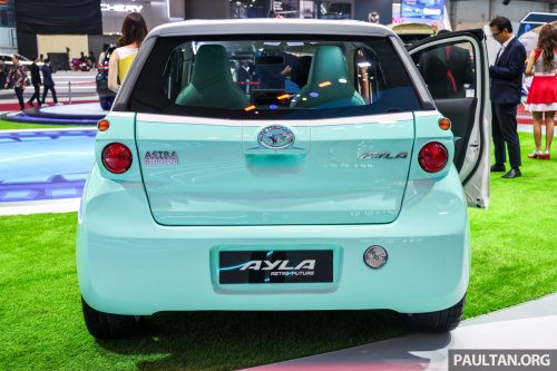 Daihatsu Ayla, Daihatsu Ayla Retro Future at GIIAS – Perodua Axia with round headlights, turbofans, air suspension!