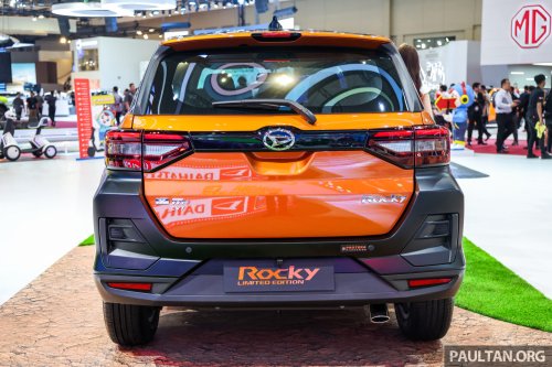 Daihatsu, Daihatsu Rocky, Daihatsu Rocky Limited Edition at GIIAS – production Crossfield, two-tone Ativa twin, only 10 units, RM64k