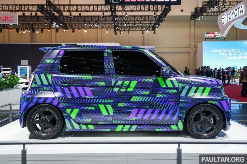 Honda Super EV Concept shown at GIIAS 2025, hinting that the region will get the A-segment electric hatch?