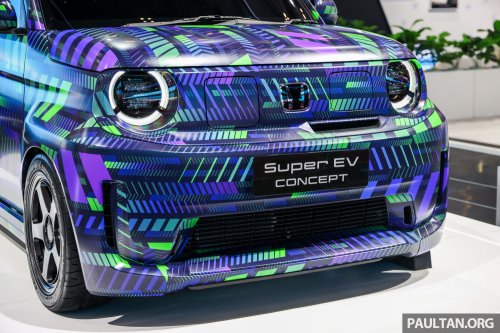 Honda Super EV Concept shown at GIIAS 2025, hinting that the region will get the A-segment electric hatch?