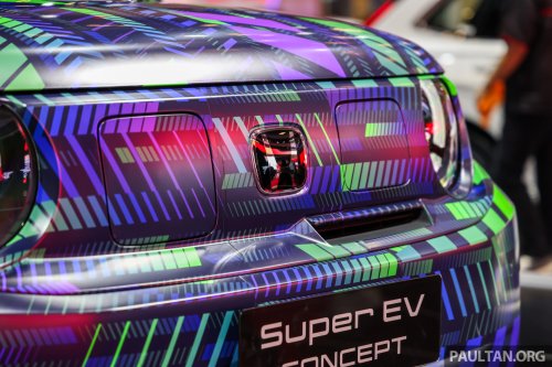 Honda Super EV Concept shown at GIIAS 2025, hinting that the region will get the A-segment electric hatch?