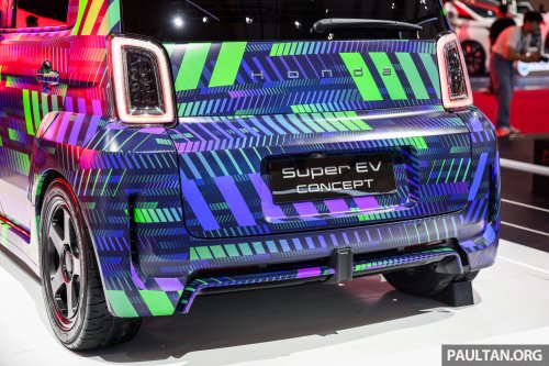 Honda Super EV Concept shown at GIIAS 2025, hinting that the region will get the A-segment electric hatch?