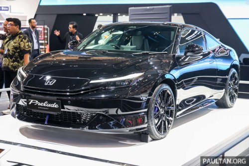 2026 Honda Prelude launching in Japan in Sept – hybrid coupé shown in Indonesia, coming to Malaysia?