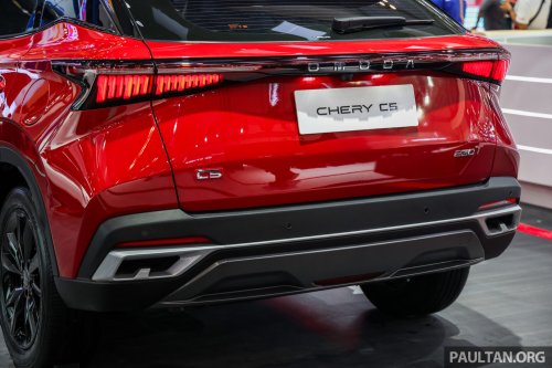 Chery C5 in Indonesia – Omoda 5 facelift retains “Omoda” badging, gets DCT, multilink, fr RM83k