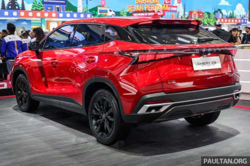 Chery C5 in Indonesia – Omoda 5 facelift retains “Omoda” badging, gets DCT, multilink, fr RM83k