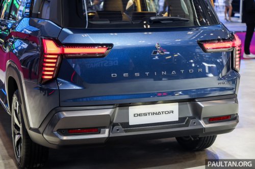 2025 Mitsubishi Destinator launched in Indonesia – from RM105k; 3-row SUV with 1.5T, ADAS; CR-V size