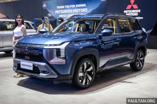 Mitsubishi Destinator, Mitsubishi, SUV, 2025 Mitsubishi Destinator launched in Indonesia – from RM105k; 3-row SUV with 1.5T, ADAS; CR-V size