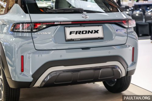 Suzuki Fronx Hybrid open for booking in Malaysia