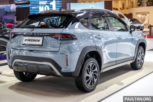 Suzuki Fronx Hybrid open for booking in Malaysia