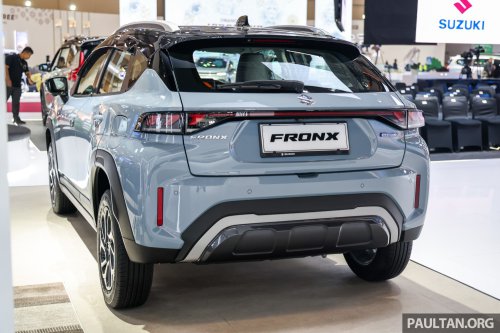 Suzuki Fronx Hybrid open for booking in Malaysia