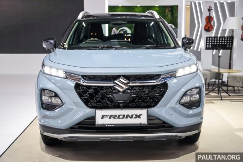 2025 Suzuki Fronx on display at GIIAS – Rocky/Ativa rival; Indonesia CKD; from RM67k; mild hybrid, ADAS
