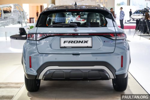 Suzuki Fronx Hybrid open for booking in Malaysia