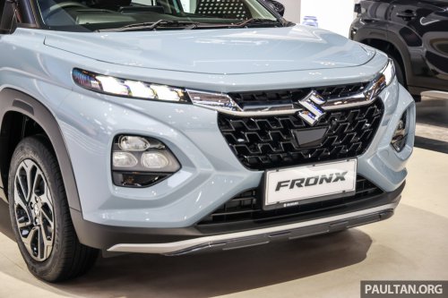 Suzuki Fronx Hybrid open for booking in Malaysia