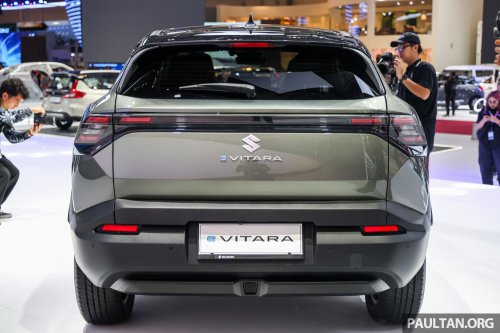 Suzuki eVitara previewed in Indonesia ahead of launch in early 2026 – brand’s first EV with up to 500 km range