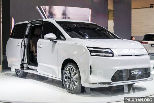 Wuling Cortez Darion MPV shown at GIIAS 2025 – EV and PHEV, up to 1,000 km combined hybrid range
