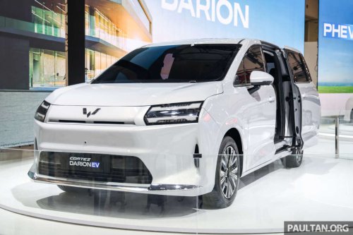 Wuling Cortez Darion MPV shown at GIIAS 2025 – EV and PHEV, up to 1,000 km combined hybrid range
