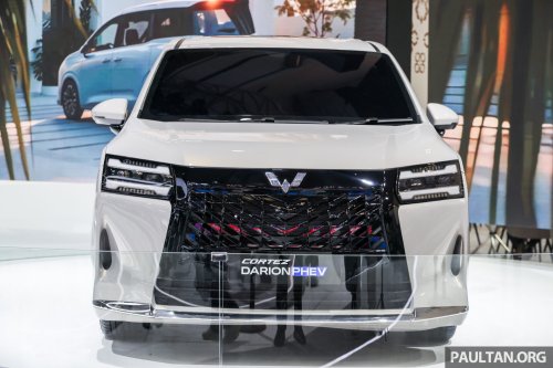 Wuling Cortez Darion MPV shown at GIIAS 2025 – EV and PHEV, up to 1,000 km combined hybrid range