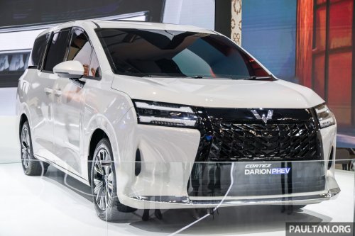 Wuling Cortez Darion MPV shown at GIIAS 2025 – EV and PHEV, up to 1,000 km combined hybrid range
