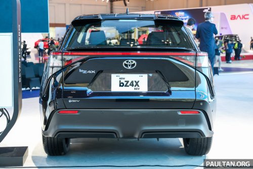 Toyota bZ4X facelift previewed in Indonesia: now CKD, FWD only, 224 PS, 573 km range, will be much cheaper