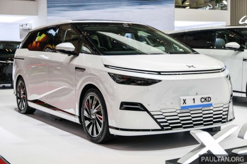 Xpeng, XPeng X9, Xpeng makes Indonesian debut at GIIAS 2025 – CKD production of X9 EV started this month, from RM256k