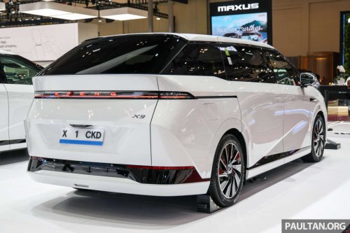 Xpeng, XPeng X9, Xpeng makes Indonesian debut at GIIAS 2025 – CKD production of X9 EV started this month, from RM256k