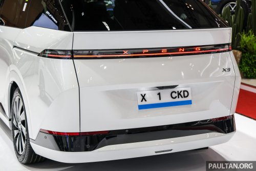 Xpeng makes Indonesian debut at GIIAS 2025 – CKD production of X9 EV started this month, from RM256k