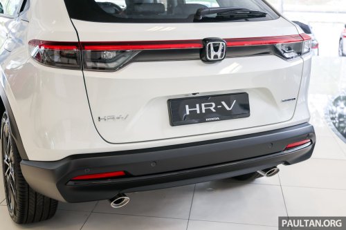 2025 Honda HR-V 1.5 Turbo V facelift in Malaysia – full gallery of top petrol model, RM137,900
