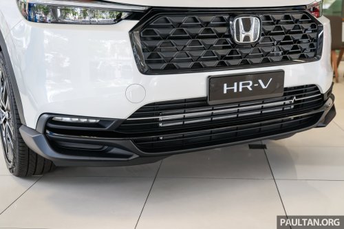 2025 Honda HR-V 1.5 Turbo V facelift in Malaysia – full gallery of top petrol model, RM137,900