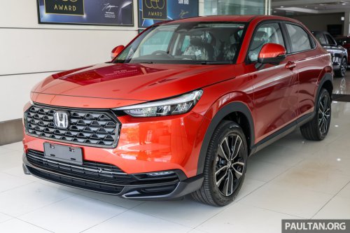 2025 Honda HR-V 1.5 Turbo V facelift in Malaysia – full gallery of top petrol model, RM137,900