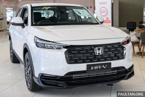 2025 Honda HR-V 1.5 Turbo V facelift in Malaysia – full gallery of top petrol model, RM137,900