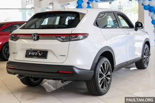 2025 Honda HR-V 1.5 Turbo V facelift in Malaysia – full gallery of top petrol model, RM137,900