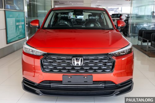 2025 Honda HR-V 1.5 Turbo V facelift in Malaysia – full gallery of top petrol model, RM137,900