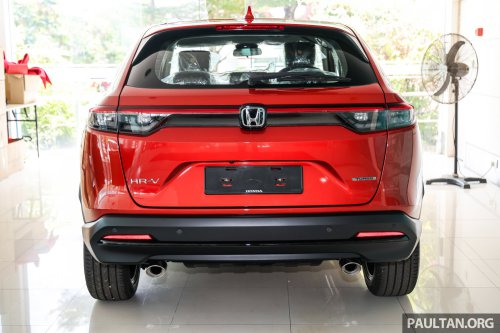 2025 Honda HR-V 1.5 Turbo V facelift in Malaysia – full gallery of top petrol model, RM137,900
