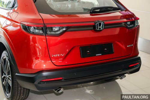 2025 Honda HR-V 1.5 Turbo V facelift in Malaysia – full gallery of top petrol model, RM137,900