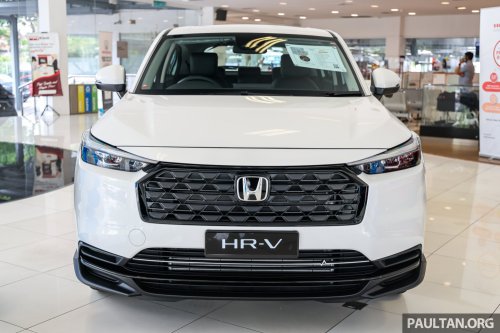 2025 Honda HR-V 1.5 Turbo V facelift in Malaysia – full gallery of top petrol model, RM137,900