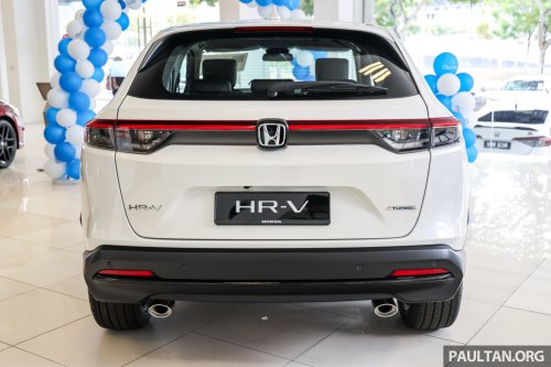 2025 Honda HR-V 1.5 Turbo V facelift in Malaysia – full gallery of top petrol model, RM137,900