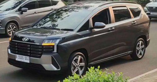 Hyundai, Hyundai Stargazer, Hyundai Stargazer facelift MPV sighted in Indonesia – new styling for Low MPV entrant; debut at GIIAS 2025?