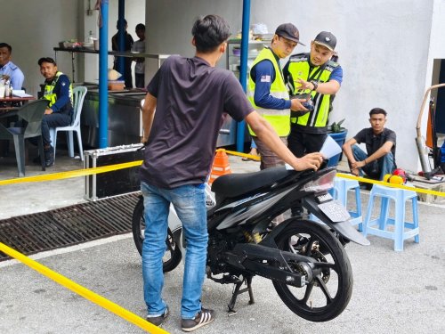 KL Traffic Police continue crackdown on noisy bikes