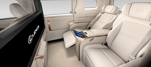 Lexus, Lexus LM, Lexus LM updated in Japan – better NVH, four-seat Executive variant gets relocated rear door switches