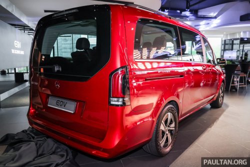 Mercedes-Benz, 2025 Mercedes-Benz EQV300 Avantgarde facelift launched in Malaysia – RM450,350 OTR, 374 km WLTP